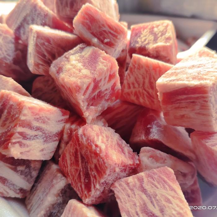 

Steak | Saikoro Wagyu Meltique / Meltik Cubes - 500 Gram