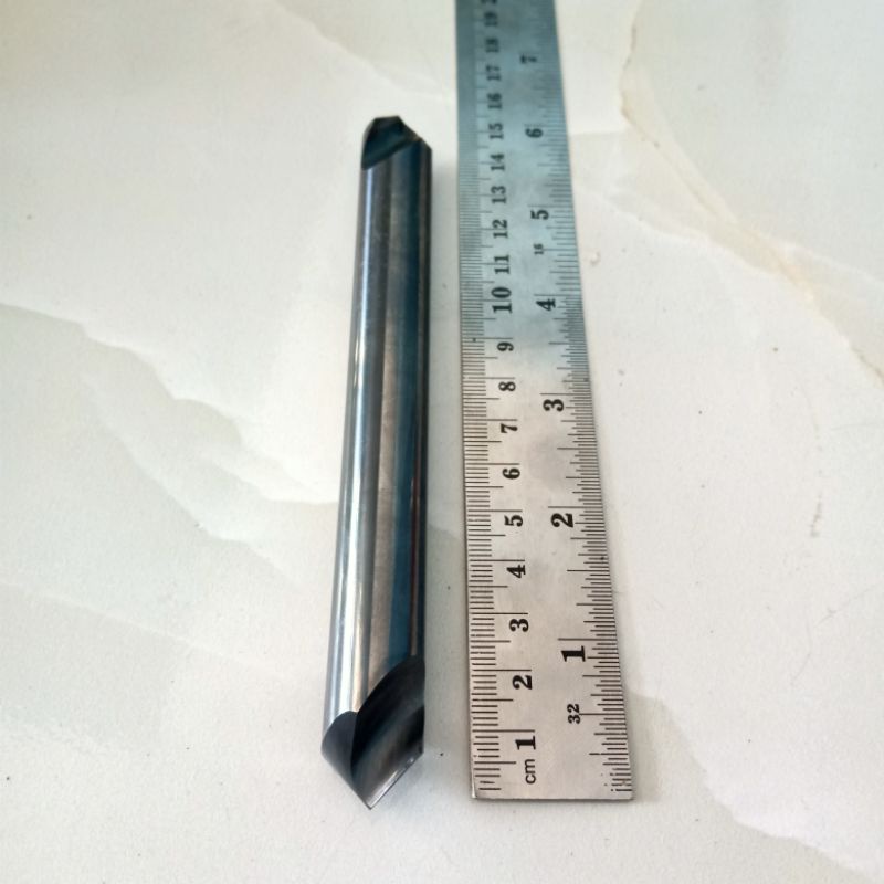 NC DRILL SPOT carbide 16×90° long 150mm/ drill spot carbide