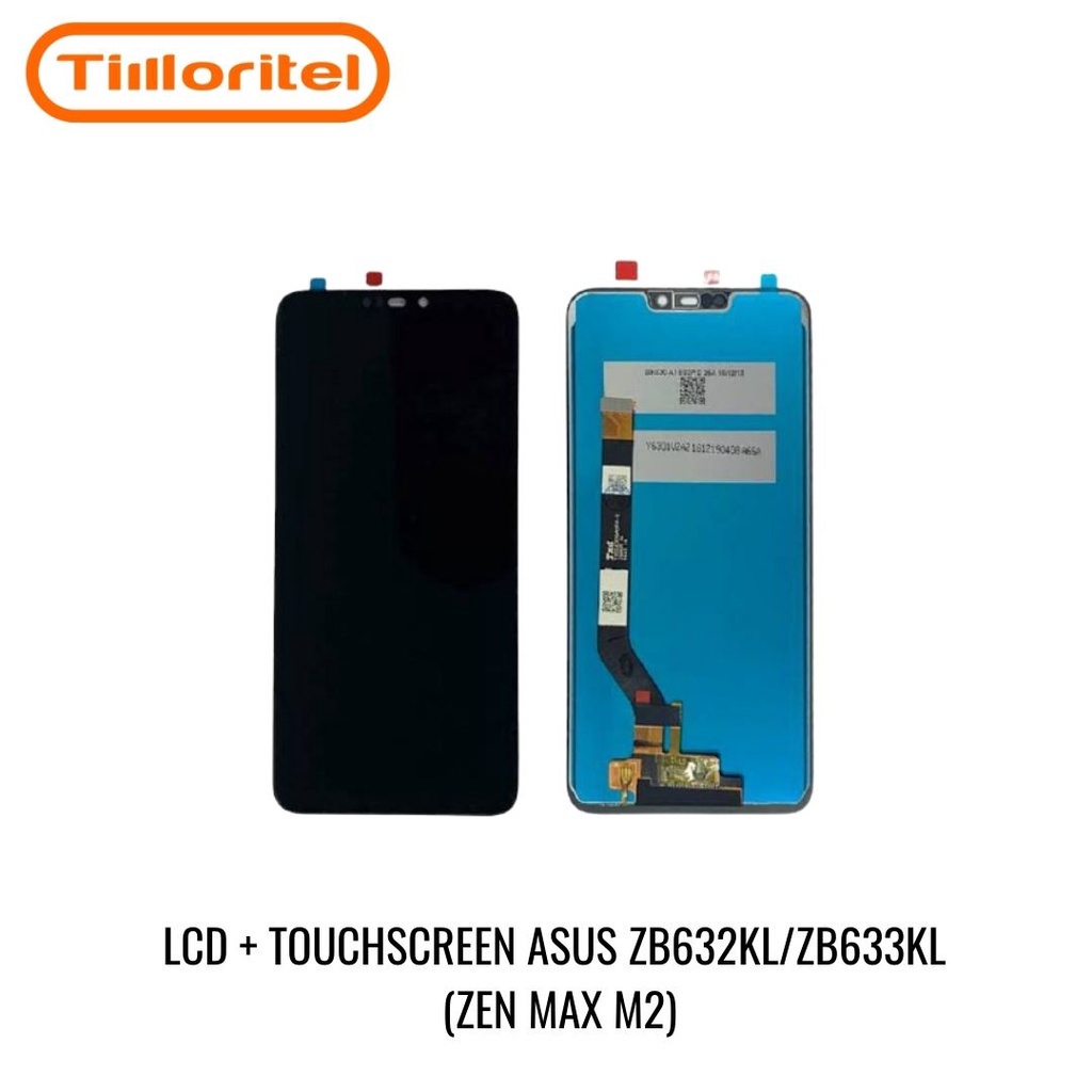 LCD TS HP ASUS ZENFONE MAX M2 ZB632KL ZB633KL BLACK