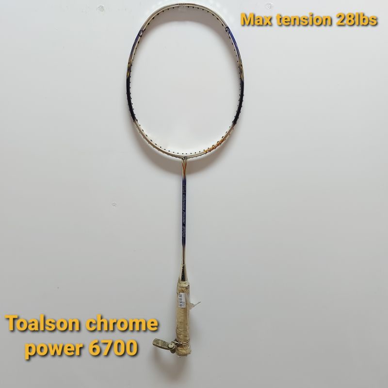 RAKET BADMINTON TOALSON CHROME POWER 6700 ORIGINAL