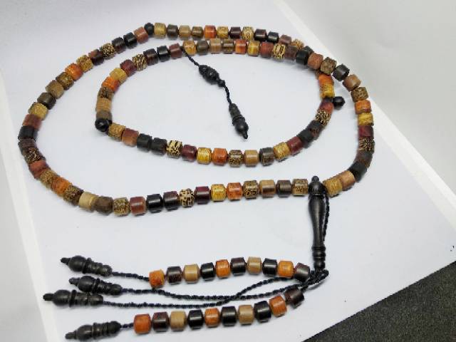 Tasbih Kayu Bertuah Kombinasi 11 Kayu Bertuah