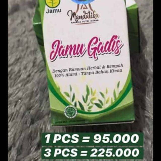 

Jamu gadis