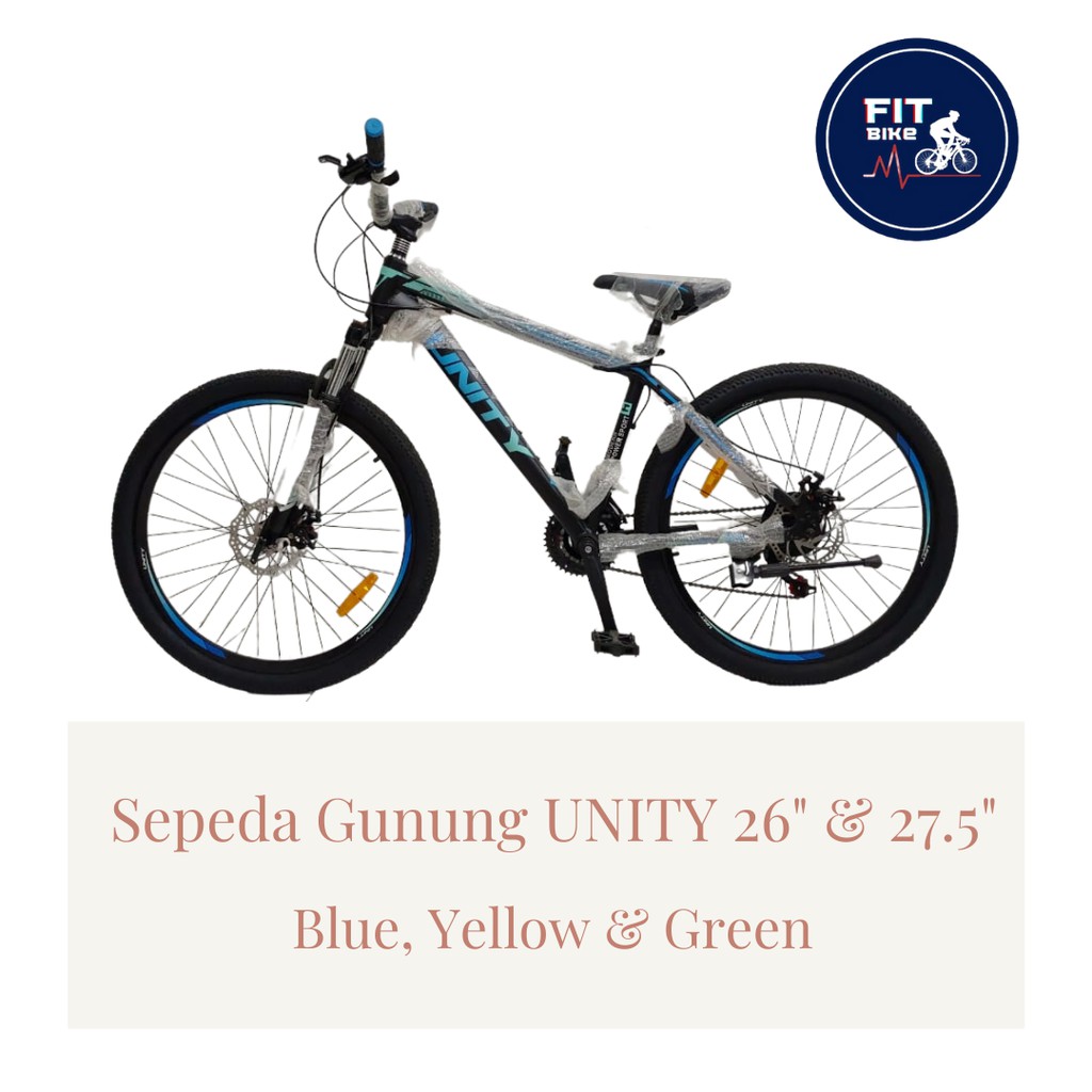 sepeda gunung mtb unity 26  alloy frame