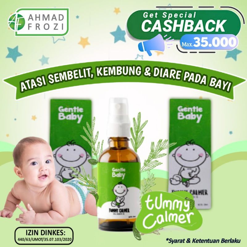 OBAT FLU ANAK DAN BAYI OBAT BATUK PILEK FLU BAYI MINYAK TELON BAYI CAIRKAN LENDIR GENTLE BABY OIL A1
