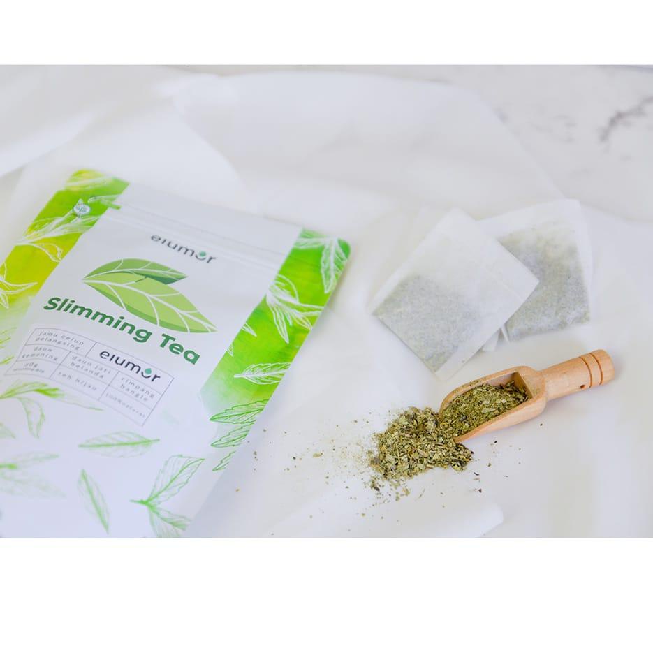 

<R-UAR> <♡> // Elumor Slimming Tea I Teh Pelangsing Herbal Alami by Elumor.official <murah>