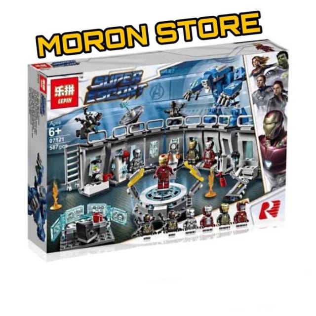 Lepin 07121 Ironman Hall of Armor Iron man