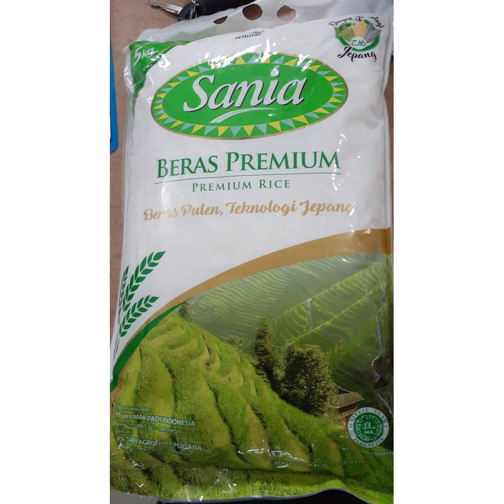 

Beras Sania 5 kg