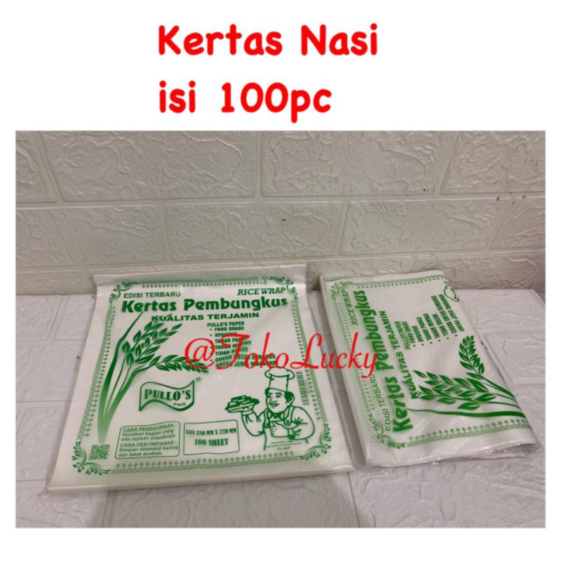 

Kertas Nasi(Kertas Bungkus Nasi)