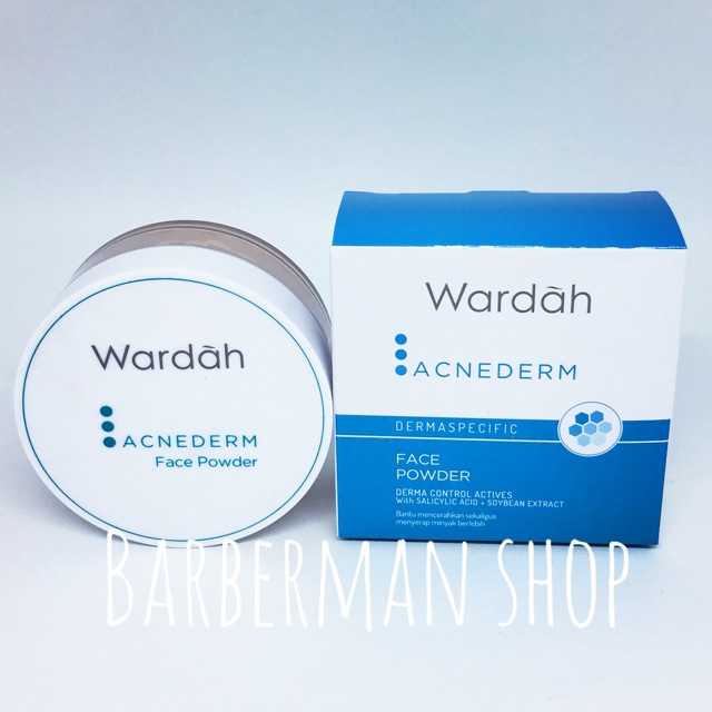 Wardah Acnederm Face Powder/Bedak untuk jerawat
