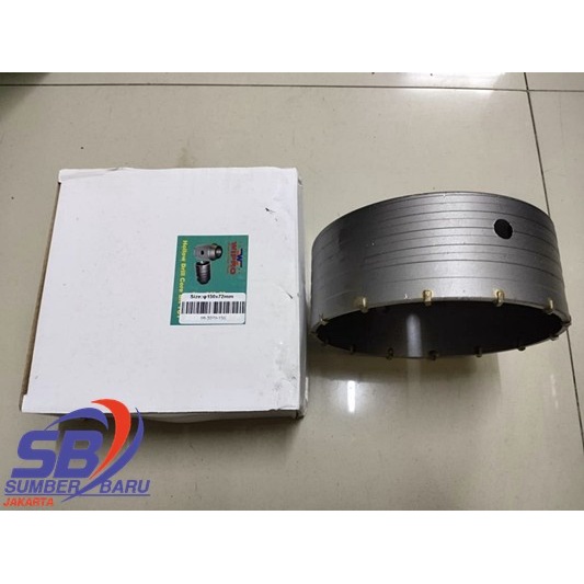 Hole Saw Mata Bor Tembok Beton Hollow Drill TCT Bit 150mm Wipro SBJ