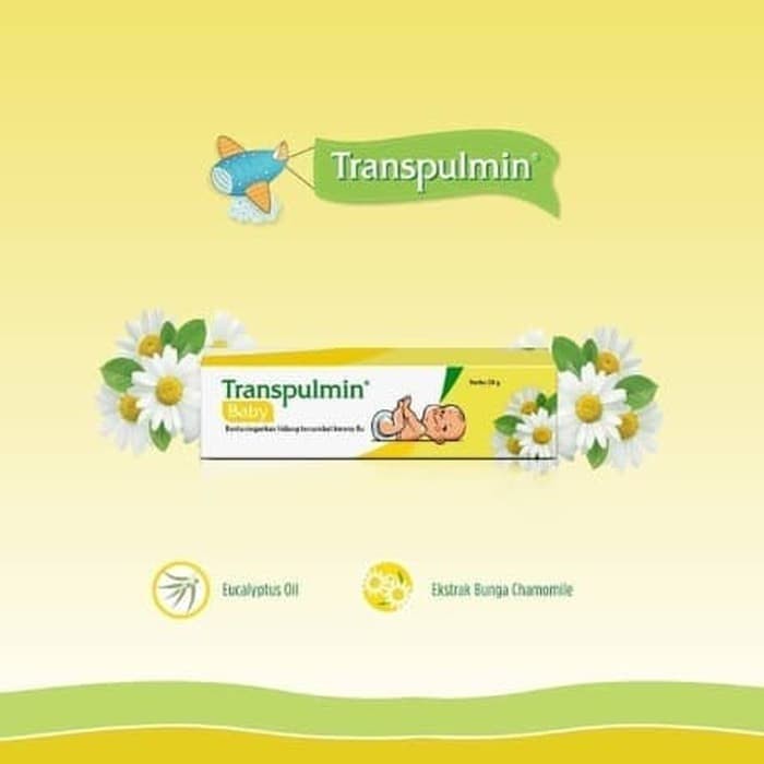 Transpulmin Baby Balsam 20g Untuk hidung tersumbat karena flu