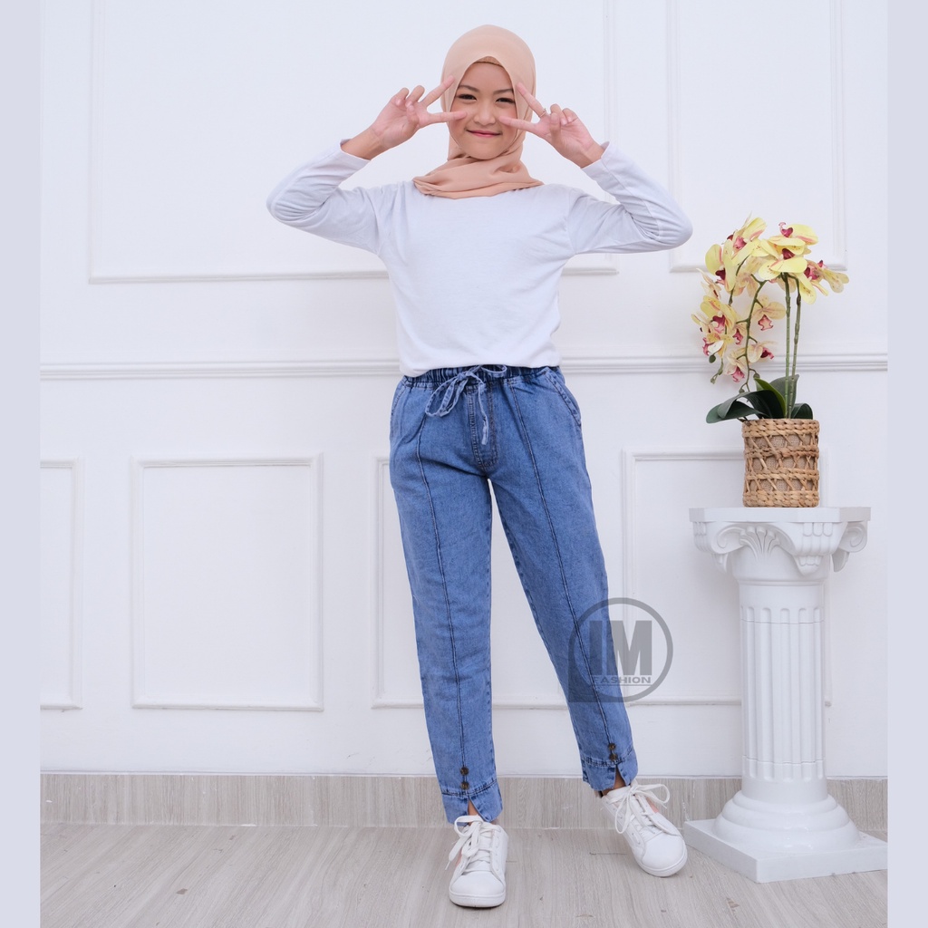 Celana Panjang Anak Perempuan Jeans Premium