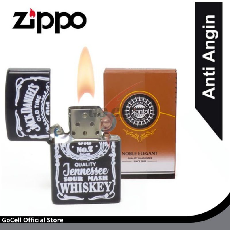 [KADO HADIAH] Korek Api Zippo Murah Motif Jack Daniel / Jack Daniel's