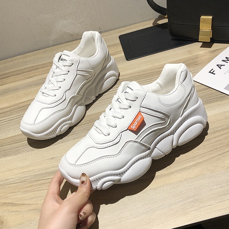  Sepatu  Olahraga Wanita  kets  warna Sepatu  Putih sneakers 