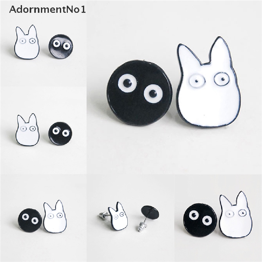 (AdornmentNo1) 1 Pasang Anting Tusuk Bentuk Kartun Totoro Untuk Wanita