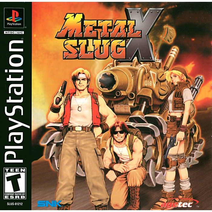 PS1 Game ROM - Metal Slug X