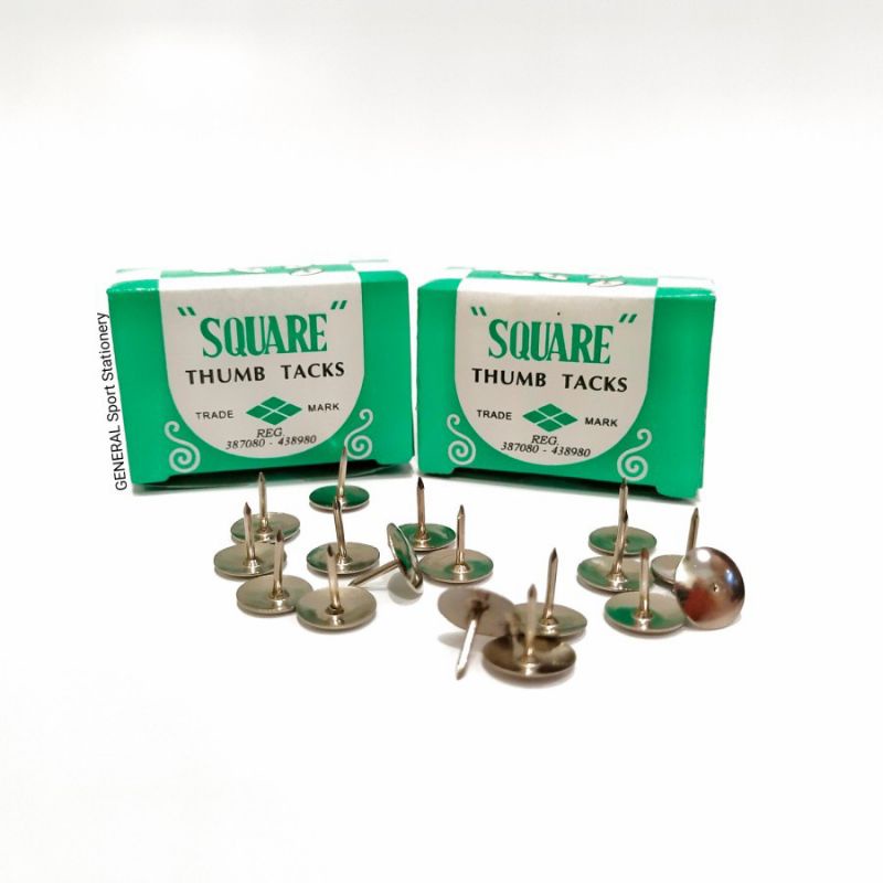 

Paku Payung Square Thumb Tacks