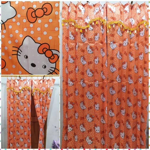 Gorden murah karakter hello kitty