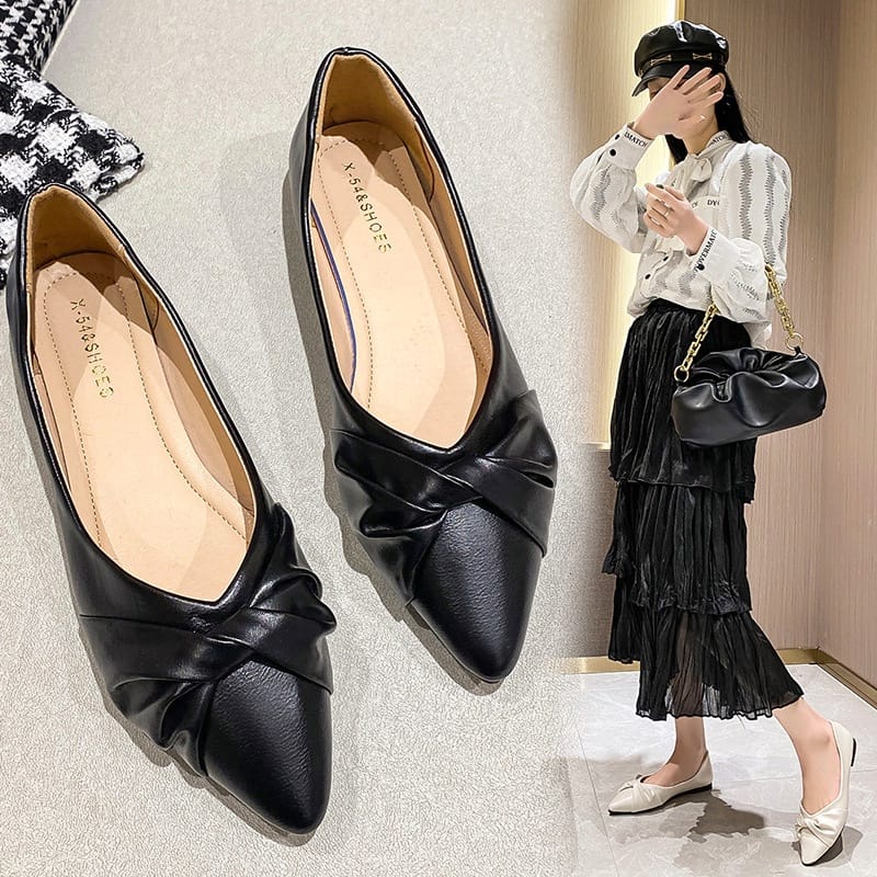 HM 15 SEPATU FLATSHOES WANITA SANIA