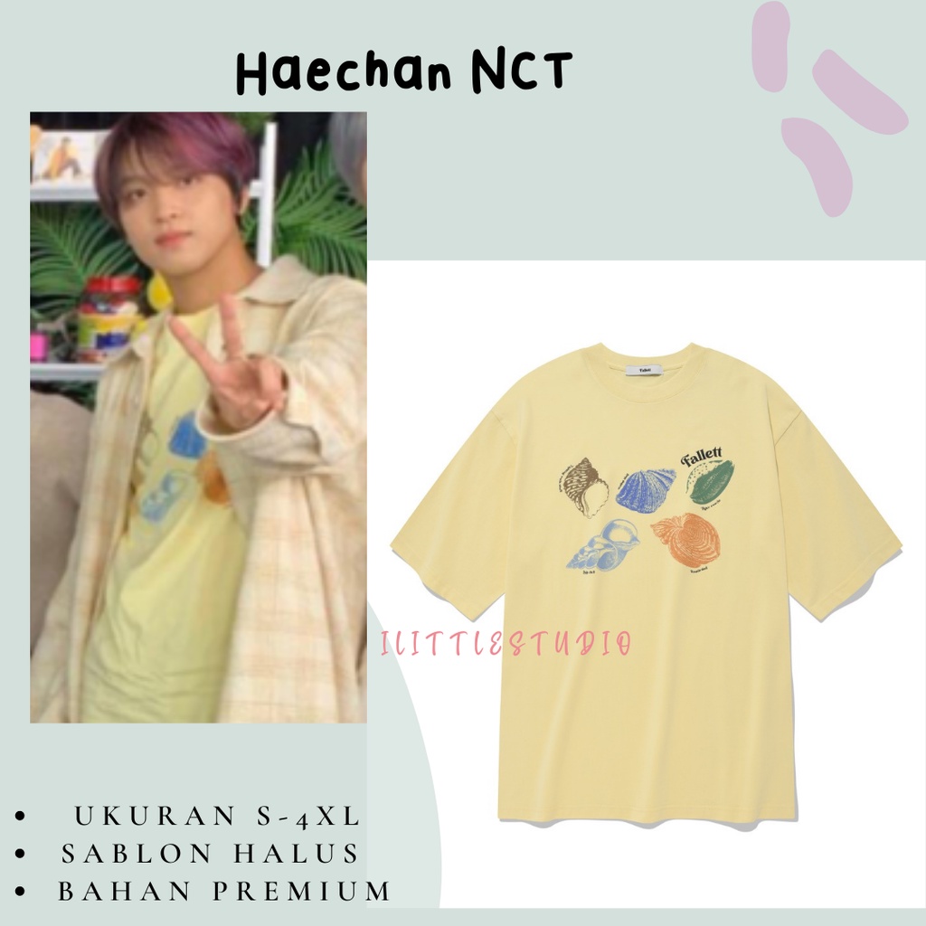 Tshirt Haechan NCT Fall et Shell Tee