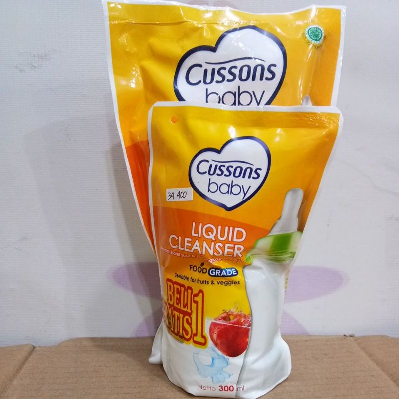 CUSSONS BABY LIQUID CLEANCER PENCUCI BOTOL SUSU &amp; PERLENGKAPAN BAYI 450ML(BOTOL) + 300ML(REFIL), 700ML(REFIL) + 300ML(REFIL)