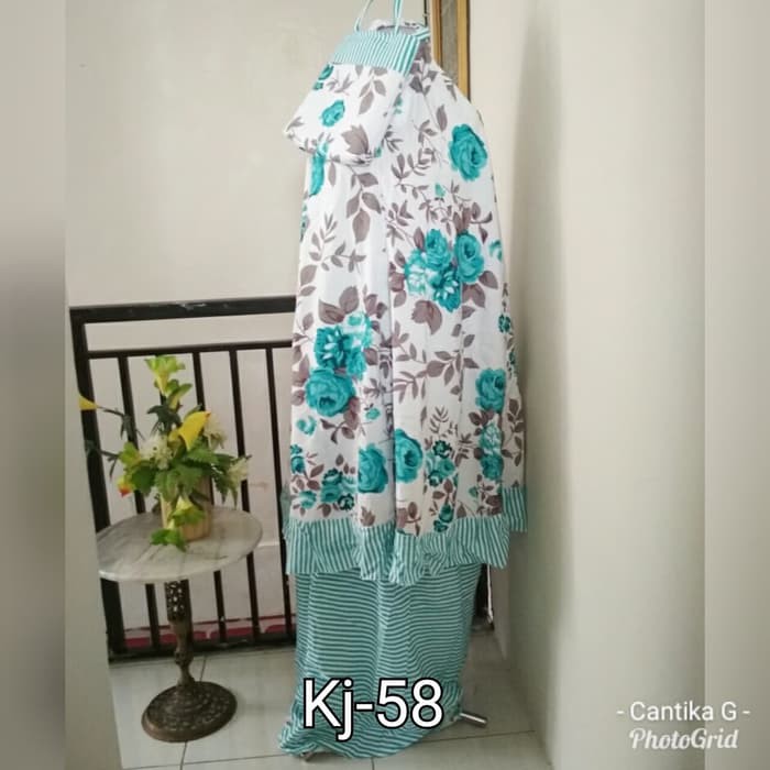 mukena katun jepang premium