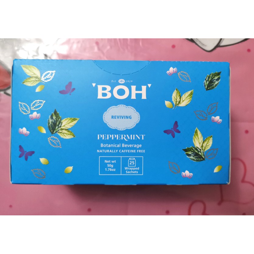 

boh peppermint herb isi 25 bags (50gr)