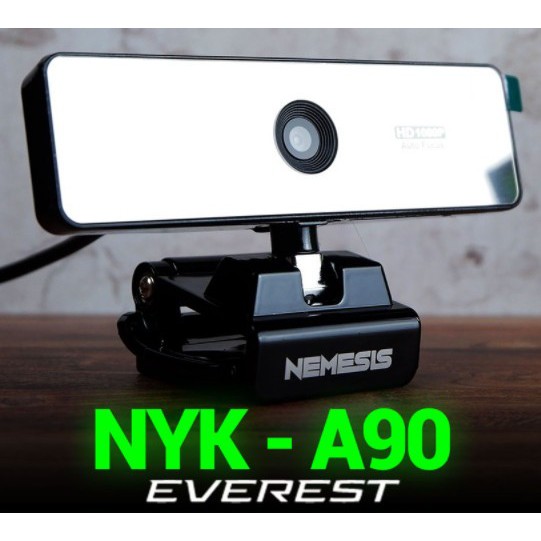 Webcam NYK Nemesis A90 A-90 Everest Auto Focus - HD 1080p - 30 Fps