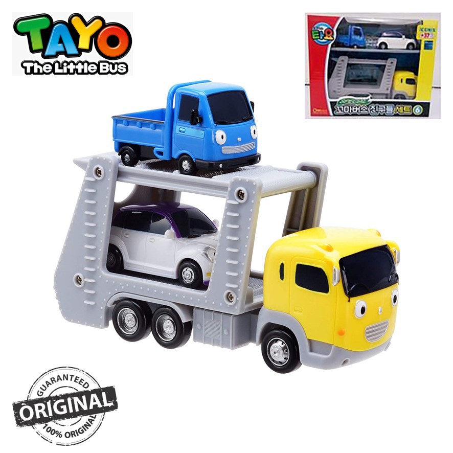 Original Tayo The Little Bus 4 Style Mini Cars Set 5 TYT118002 Carry Iracha Teach Korea Toys V.6