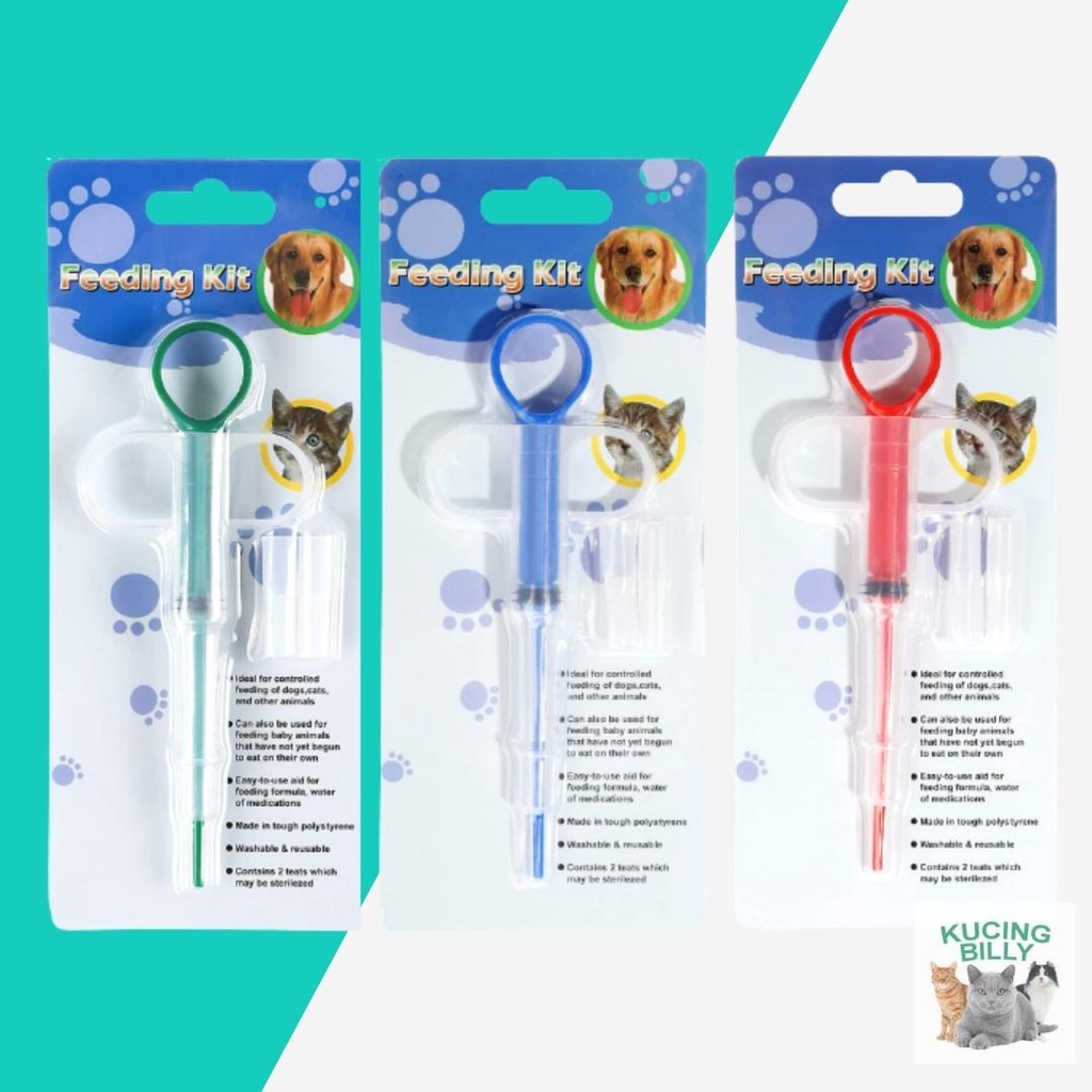 Pil pelontar Feeding kit kucing anjing