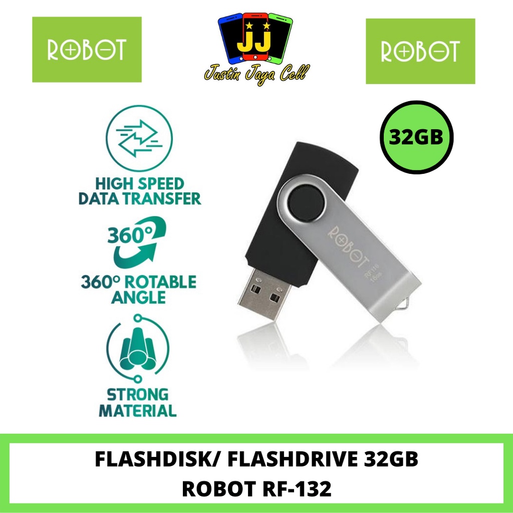 FLASHDISK/ FLASHDRIVE 32GB ROBOT RF-132 ORIGINAL