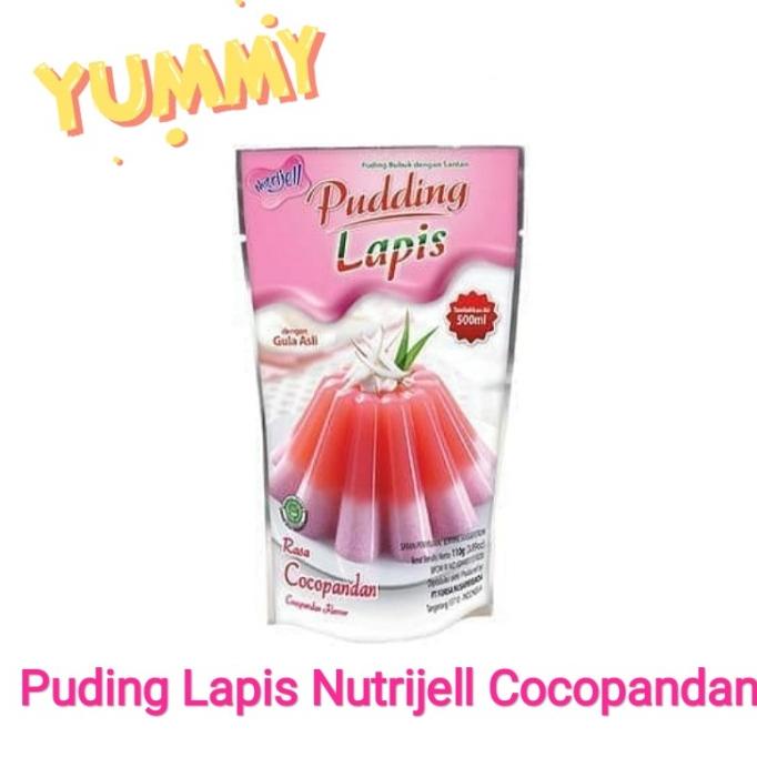 

Puding Lapis Nutrijell Cocopandan. Pudding lapis nutrijell BERKUALITAS Kode 814