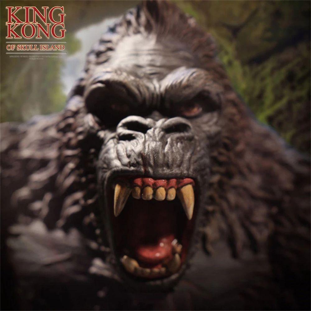 [Elegan] Kingkong Mainan Angka Figurine Mainan Ornamen Hadiah Model Mainan Action Figure Koleksi Mainan Film Monkey