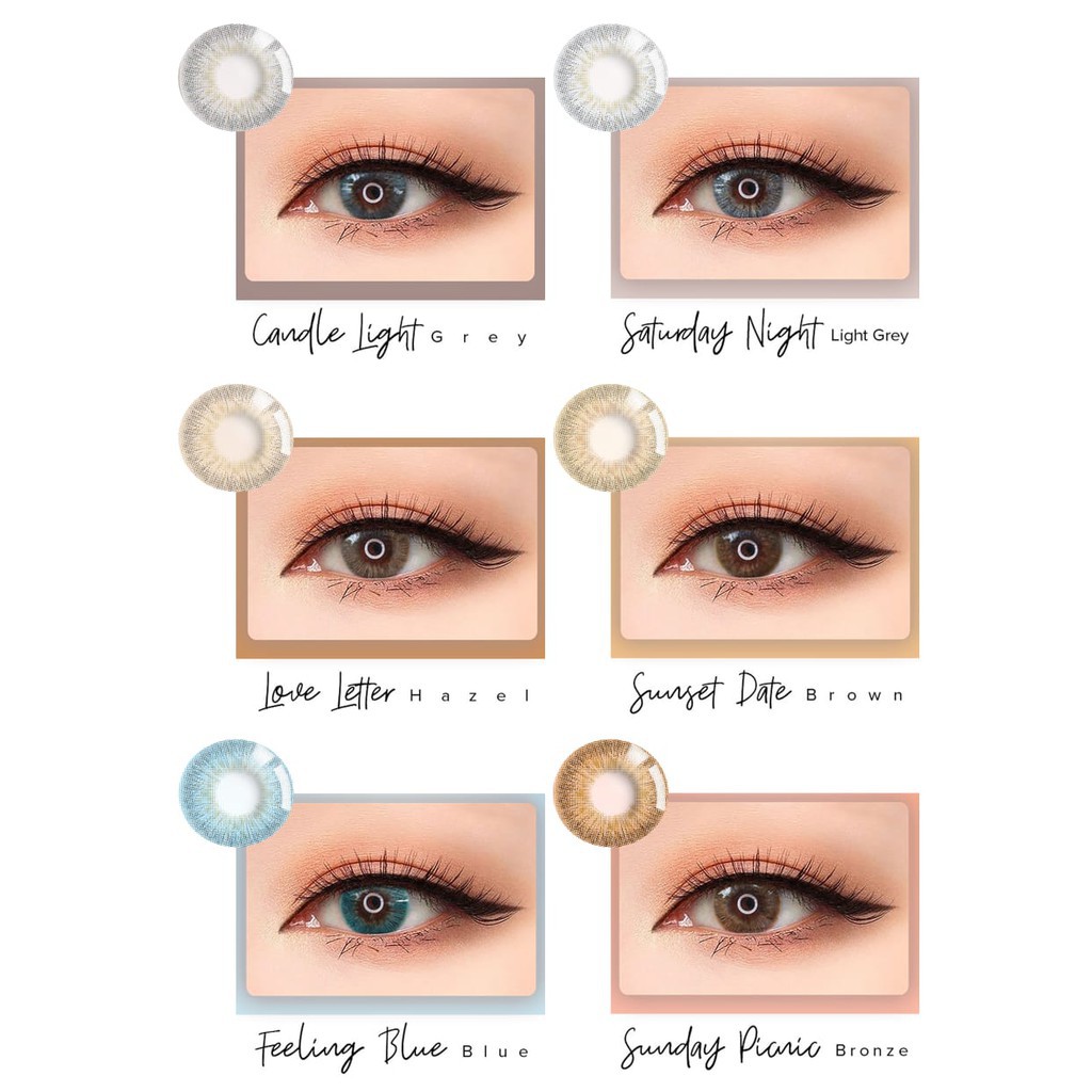 ❤ RATU ❤ Softlens x2 Love Affair by Exoticon Normal | Soflens Dia 14,2mm