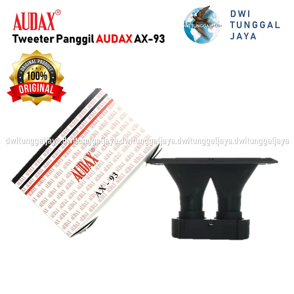 Tweeter Twitter Tuiter Speaker Spiker Panggil Walet AUDAX AX 93 AX93
