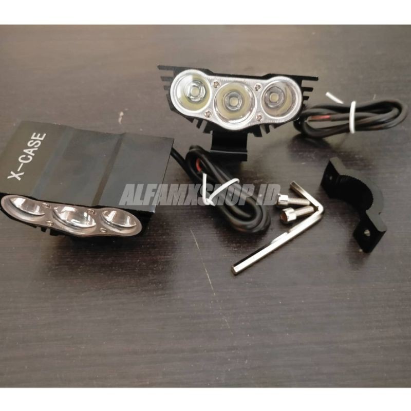 lampu LED owl 3 mata