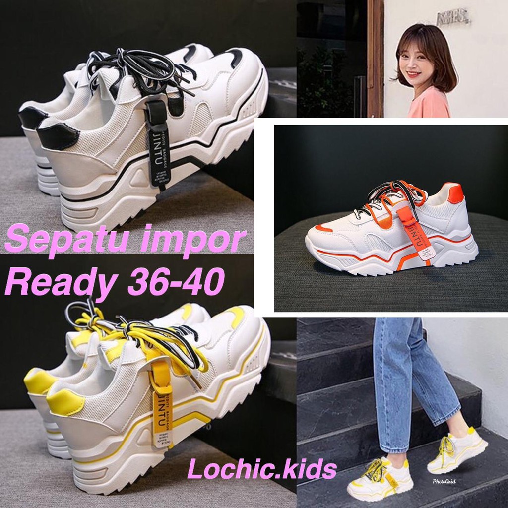 (LOLI-JKT) D-05 SNEAKER OLAHRAGA IMPORT MODEL SPORT (lochic)