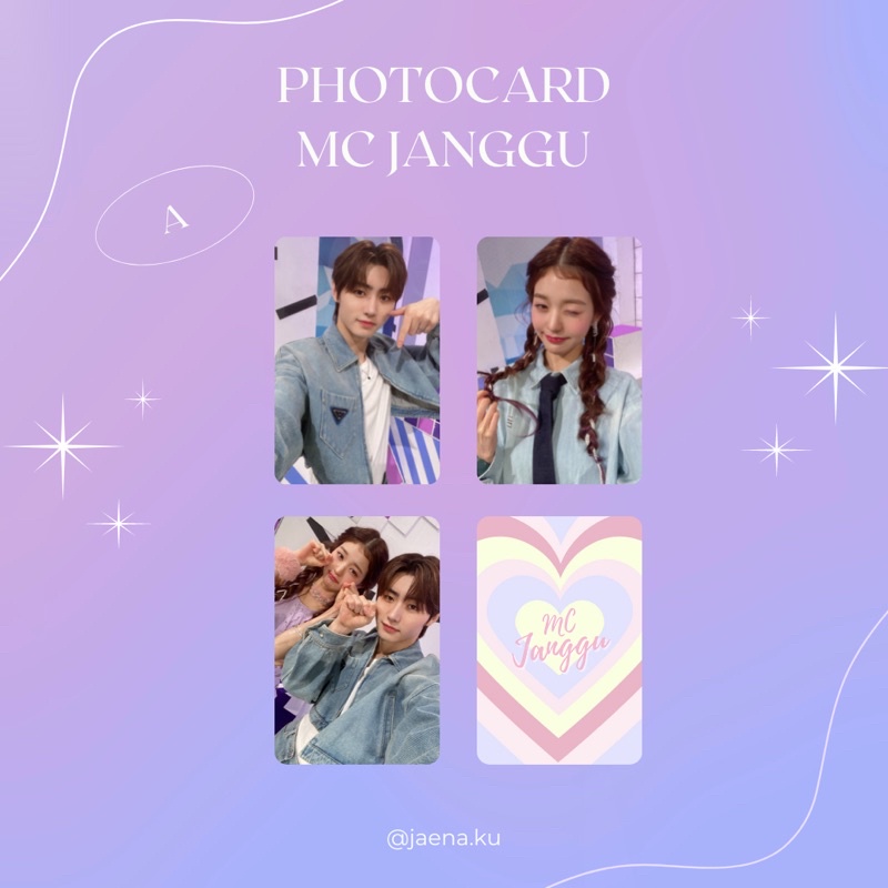 [MC JANGGU] PHOTOCARD SET WONYOUNG IVE SUNGHOON ENHYPEN MC JANGGU JANKKU ‼️BACA DESKRIPSI‼️