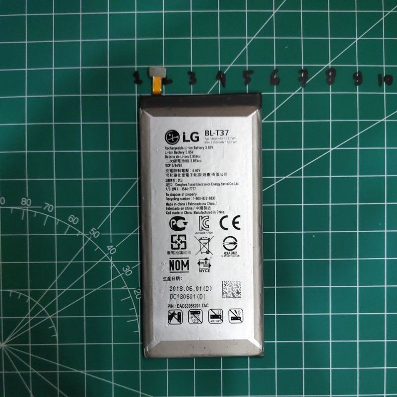 LG G6 / BL-T32 , LG X SCREEN / BL-T24 , LG STYLO 4 / BL-T37 , LG K30 / BL-T36 baterai battery batt battle batre mantul murah meriah