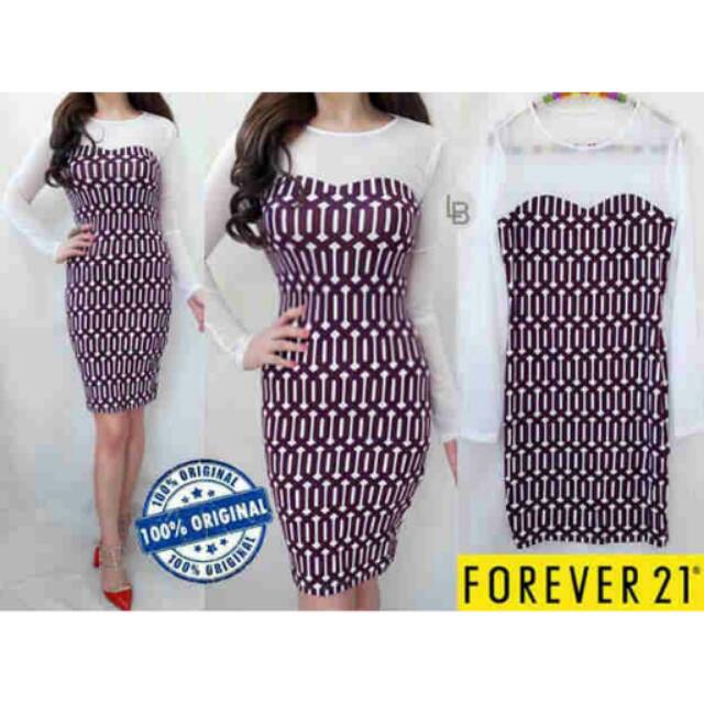Forever21 Geo Bodycon Dress