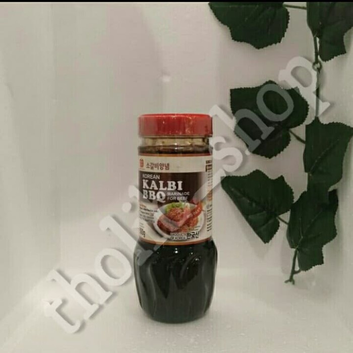 

jinsung korean kalbi BBQ marinade for beef 500 gram
