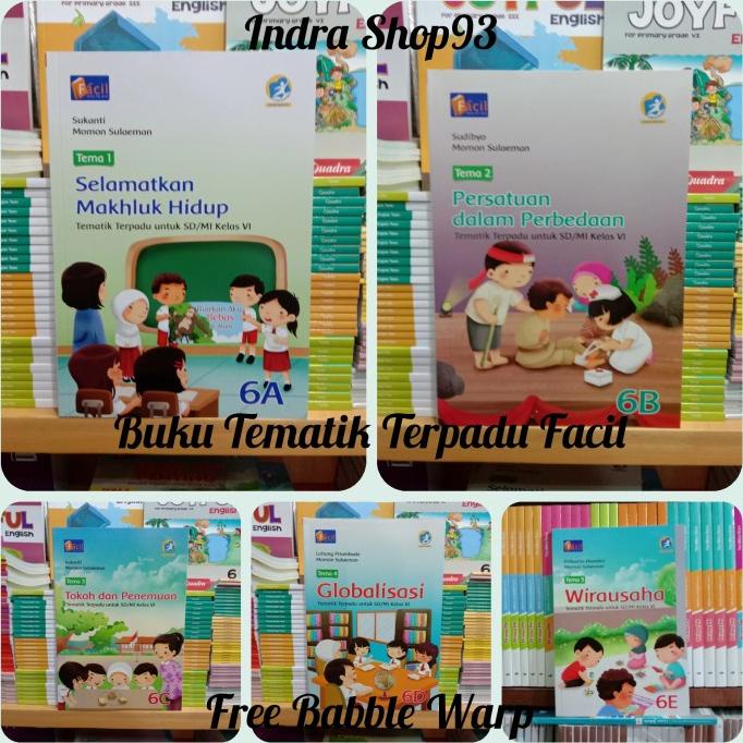 

Tematik Terpadu 6A,6B,6C,6D,6E Kelas 6 SD/Mi K13 Revisi Facil-Grafindo Star Seller Termurah