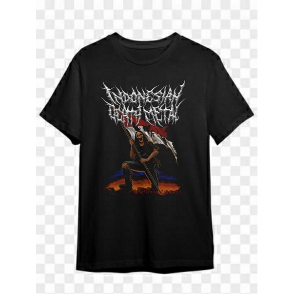 KAOS BAND DEATH METAL INDONESIA