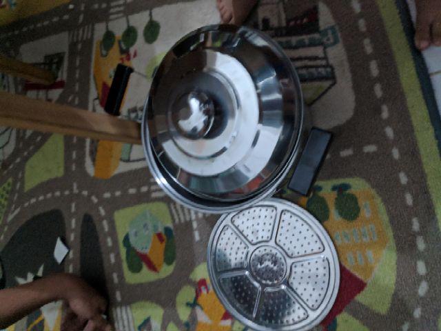 Dandang Stainless Muliya Tutup Stainless 20 Cm