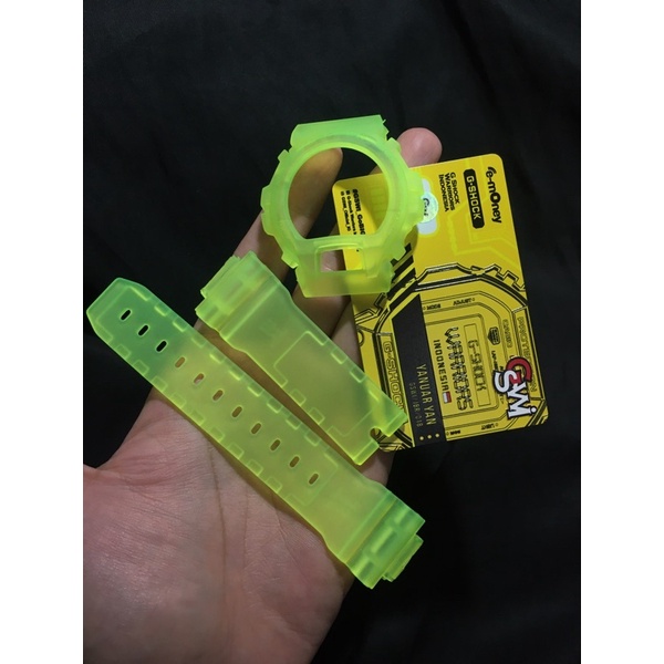 dw-6900 band and bezel strap jelly matte dw6900 casio