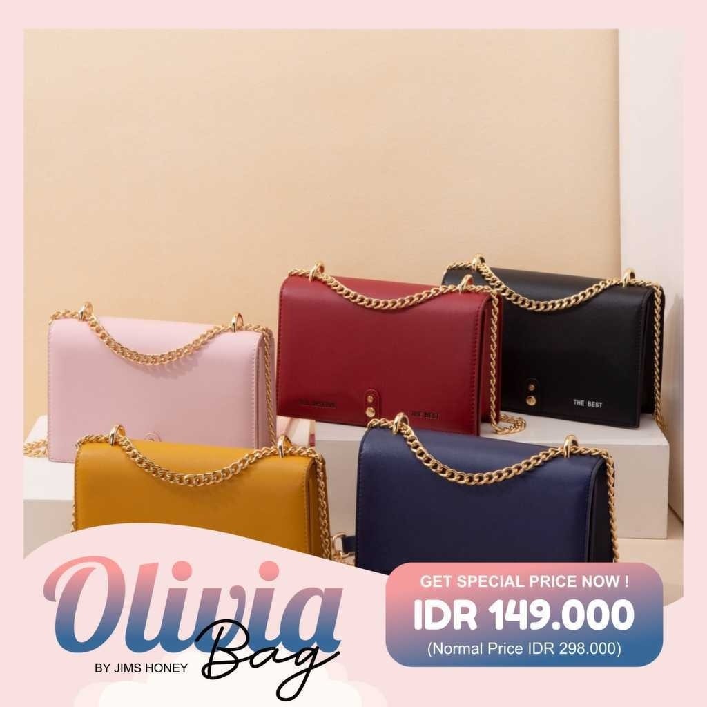 Tas Selempang Wanita Murah Olivia Bag JIMS HONEY Original