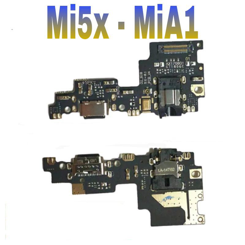 Papan Conektor Charger Xiaomi Mi5x Mi 5X  5 x / MiA1 Mi A1 A 1 + Con tc + Mic Connektor Konektor Konnektor Casan Cesan Charger Xiomi ori