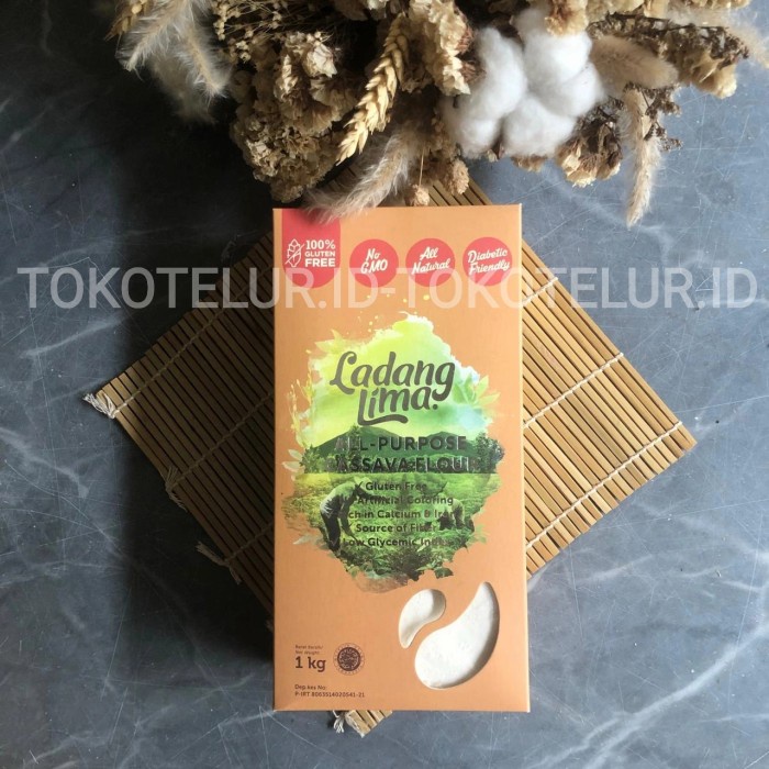 

Ds501D0 Ladang Lima - All Purpose Cassava Flour/Tepung Singkong (1Kg) Gr0B1