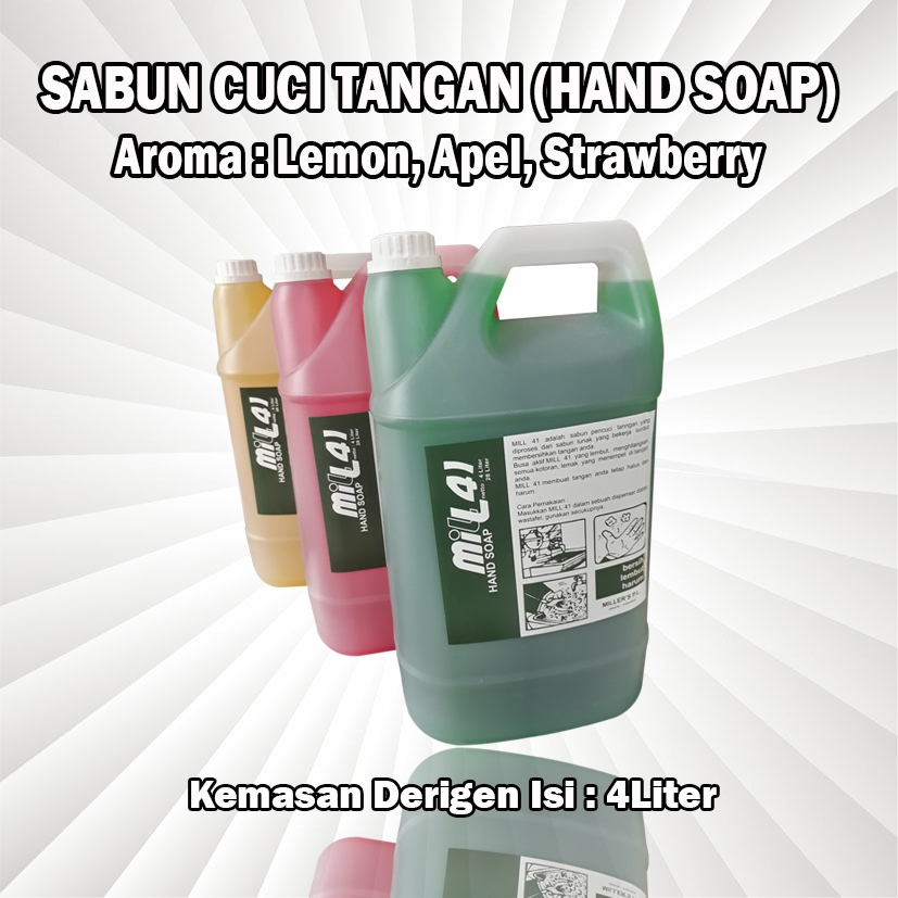 Hand Soap STRAWBERRY / MILL HANDSOAP / SABUN CUCI TANGAN / HAND SOAP