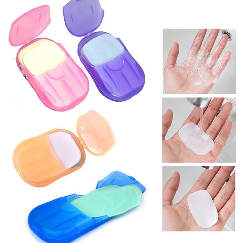 Sabun Kertas / Kertas Sabun Praktis / Paper Soap Portable
